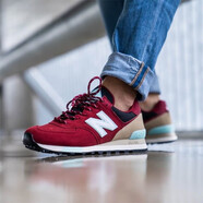 NEW BALANCE574系列休閑鞋ML574EGB ML574ERJ ML574ESW ML574JHQ 紅白棕_ML574JHQ 41.5 260mm