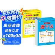 幼小銜接整合教材一日一練（4冊）湊十法+借十法+10以內(nèi)+20以內(nèi)加減法 輕松上小學(xué)全套整合教材 大開本 適合3-6歲幼兒園入學(xué)準(zhǔn)備