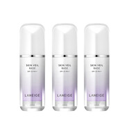 LANEIGE隔離霜妝前乳雪紗絲柔淡紫色30ml*3送女友520禮物 紫隔離30ml*3