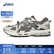 亞瑟士ASICS跑步鞋男鞋耐磨運動(dòng)鞋透氣抓地越野跑鞋 GEL-KAHANA 8 FL 棕色/黑色 42