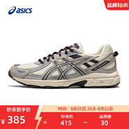 亞瑟士ASICS越野跑鞋男鞋耐磨減震跑步鞋透氣運(yùn)動(dòng)鞋GEL-VENTURE 6 奶白色/灰色 41.5