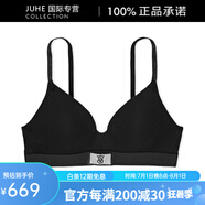 維多利亞的秘密（VICTORIA'S SECRET）VictoriasSecretPINKTHET-SHIRTShinePatchT-ShirtWirelessBraBla 黑色 4XL 32C