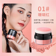 翰鷗斐兒童彩妝舞臺妝彩妝專(zhuān)用粉底液持久不脫妝影樓化妝師遮瑕補水bb霜 FOMIX珊瑚紅腮紅01#