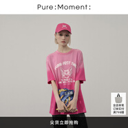 Pure:Moment:商場同款24夏季新品櫻緋粉短袖T恤4F7101931S 櫻緋粉 M