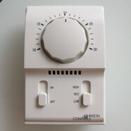 江森單冷/冷暖空調(diào)風(fēng)機(jī)盤管溫控器面板Johnson溫控開關(guān)T2000EAC-0 T2000EAC-0C0 單冷
