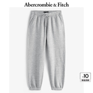 ABERCROMBIE & FITCH男裝24春秋經(jīng)典小麋鹿抓絨美式baggy風(fēng)運動(dòng)衛褲長(cháng)褲KI134-4099 灰色 2XL (185/104A)