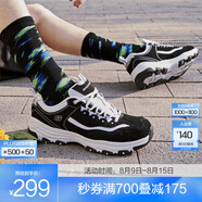 斯凱奇（Skechers）奧利奧熊貓鞋丨老爹鞋男經(jīng)典黑白復(fù)古春夏輕便潮流增高運(yùn)動(dòng)休閑鞋 BKW/黑色/白色 40