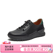 暇步士（Hush Puppies）商場(chǎng)同款秋新款舒適百搭簡(jiǎn)約輕便男休閑鞋 黑色 41
