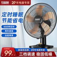 紅雙喜（RED DOUBLE HAPPINESS）風(fēng)扇臺式電風(fēng)扇臺扇轉(zhuǎn)頁扇小型桌面風(fēng)扇家用大風(fēng)力宿舍辦公室臥室客廳輕音省電電扇SN 16英寸鋁葉