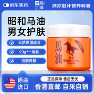 馬油（LOSHI）Horse Oil 日本昭和馬油面霜 含北海道Q10精華護(hù)膚品全家可用 【店長推薦】滋潤養(yǎng)顏90g*1瓶