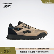 Reebok銳步官方男女款CLASSIC LEATHER黑武士美拉德休閑復(fù)古跑鞋 100025108 36 (23.5cm),US:5