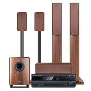 山水（SANSUI）家庭影院 5.1音響套裝 智能音響 家庭KTV 藍(lán)牙 功放 家用環(huán)繞組合 落地電視音箱 F7 pro