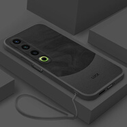 魅族（MEIZU）適用魅族21pro手機(jī)殼液態(tài)硅膠meizu21Por流沙紋理Ai全包鏡頭防摔保護(hù)套pr0男女生M481SQ國潮個(gè)性創(chuàng) 雅致黑魔方液態(tài)YT流沙紋理送全屏膜+硅膠手繩 魅族 21 Pro