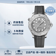 歐米茄（OMEGA） 瑞表海馬系列天文認(rèn)證機(jī)械300米潛水男表42mm 橡膠帶灰盤210.32.42.20.06.002