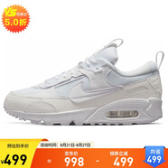 耐克NIKE休閑鞋女氣墊AIR MAX 90 FUTURA運動(dòng)鞋DM9922-101白36.5