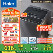 海爾（Haier）波輪洗衣機小型全自動(dòng)家用 8公斤大神童系列家電以舊換新 懶人洗衣機宿舍出租房神器 EB80M30Mate1