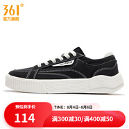 361度女運(yùn)動(dòng)鞋秋季新款361度女板鞋 曜石黑/羽毛白 37