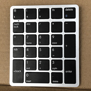 魔蛋無線藍(lán)牙數(shù)字鍵盤筆記本電腦ipad適用蘋果電腦小鍵盤財(cái)務(wù)會計(jì) NK200藍(lán)牙小鍵盤黑銀色 是