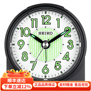 SEIKO 日本精工鬧鐘兒童創(chuàng  )意貪睡鬧鈴個(gè)性簡(jiǎn)約家用床頭學(xué)生可愛(ài)小鬧鐘 QHE177K (夜光款）