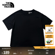 北面（The North Face）短袖T恤 83TT黑色女款 S