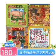 英文原版 Gail Gibbons 蓋爾吉本斯少兒百科 套裝及經(jīng)典熱銷單本 生態(tài)環(huán)境系列 萬物運作系列 天文宇宙系列天氣四季系列 農(nóng)場動物 4冊