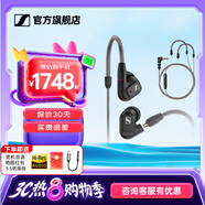 森海塞爾（Sennheiser）IE900/IE600/IE300旗艦級HIFI高保真超寬單動圈單元可拆卸MMCX掛耳式耳機(jī) 高保真發(fā)燒有線耳機(jī)耳塞 IE300+森海塞爾MMCX耳麥線