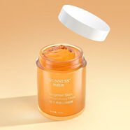 尚尼詩(shī)橙子面膜保濕補水提亮膚色毛孔涂抹清潔養護熬夜肌 100g 1瓶