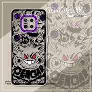 小寸心華為Mate20Pro手機殼華為Mate20X天使眼華為Mate30全包軟硅膠防摔保護套新款鏡頭 Mate20Pro【TS100鬼斯通】