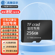 高斯貝爾監控攝像頭內存卡車(chē)載TF卡MicroSD卡高速存儲卡64g128g監控專(zhuān)用 【256G】 高速110MB/S 足容卡