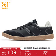 361度男鞋運(yùn)動(dòng)鞋2025年春季新款男板鞋 曜石黑/經(jīng)典褐灰 41
