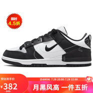 耐克NIKE女復古休閑板鞋 DUNK經典運動鞋 DV4024-002黑白37.5