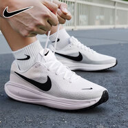 耐克（NIKE）男鞋2025新款夏季運(yùn)動(dòng)鞋REVOLUTION 8 緩震跑步鞋赤足休閑鞋 HJ9198-101白色黑鉤/革命者8 42