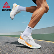 匹克跑步鞋男態(tài)極翎躍運(yùn)動鞋2025新款網(wǎng)面透氣跑鞋輕便緩震休閑運(yùn)動鞋 淺灰/秋橙色 42