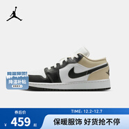 NIKE AIR JORDAN 耐克AJ 1男女休閑板鞋低幫輕盈緩震兒童運動(dòng)鞋青少年 553560-153 35.5 【建議腳長(cháng)22.5cm】