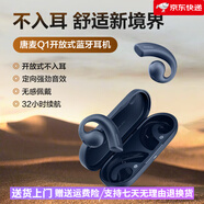 唐麥（Tangmai）開(kāi)放式空氣傳導藍牙耳機無(wú)線(xiàn)運動(dòng)跑步耳掛式不入耳耳麥 普魯士藍 官配