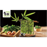 熊貓竹面 重慶網(wǎng)紅火鍋豆撈新品特色食材熊貓面 蔬菜面1包*150克 原味