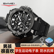 時(shí)刻美學(xué)生運動(dòng)電子手表機械12-18歲初高中生青少年兒童男生日新年禮物