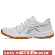 亞瑟士（asics）AsicsGel-Upcourt6柔軟舒適低幫跑步訓(xùn)練鞋女士白銀 白色/純銀 46