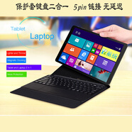 10.1寸平板電腦保護皮套鍵盤磁吸式WIN10原道W11C11A昂達臺電通用