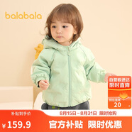 巴拉巴拉童裝寶寶羽絨服男童女童連帽外套2025冬裝小熊上衣萌209425107204