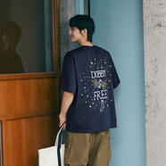 森馬（Semir）哈利波特聯(lián)名短袖t恤男25夏情侶寬松上衣109325100224