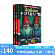 雞皮疙瘩最高通緝系列 特別版 Goosebumps Most Wanted Special Edition 英文原版恐怖驚險(xiǎn)青少年幽默章節(jié)書 R.L.Stine斯坦 綠山墻 最高通緝系列3冊 綠山墻圖
