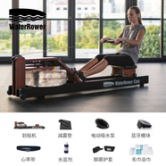 WaterRower【美國原裝進(jìn)口】家用智能水阻劃船機實(shí)木健身器材梣木紅黑Club 菁智款