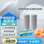 哈曼卡頓（Harman/Kardon）Citation音樂(lè )魔力 家庭影院 無(wú)線(xiàn)影院回音壁環(huán)繞音響 WiFi surround /對 灰色