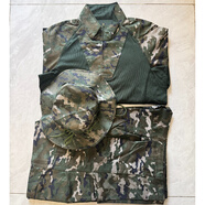 新式叢林蛙服吸汗透氣戶外原廠防刮耐磨迷彩蛙服水墨上衣褲子作訓(xùn) 水墨色蛙服【衣+褲+帽】備注帽號(hào) 175/92-96