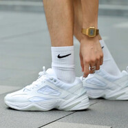 耐克（NIKE）官方老爹鞋男鞋女鞋跑步鞋 秋季M2K情侶低幫經(jīng)典休閑鞋減震運(yùn)動(dòng)鞋 AV4789/AO3108純白情侶 36