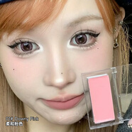 BBIA韓國(guó)單色腮紅膏小猴子推薦碧娥01牛奶粉杏仁裸妝自然04腮紫啞光 01# Downy Pink 柔和粉色