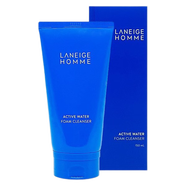 蘭芝[韓國進(jìn)口]LANEIGE男士舒潤水活潔面膏深層清潔毛孔補水保濕清爽