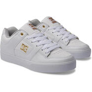 Dcshoecousa女士休閑運動板鞋純白低幫百搭舒適潮流DC風夏季透氣 sneakers Wwd 39