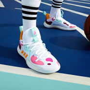 阿迪達斯 （adidas）哈登Stepback 2簽名版實(shí)戰籃球鞋男子 白/黃/深紅/粉/淺綠(GV7710) 39